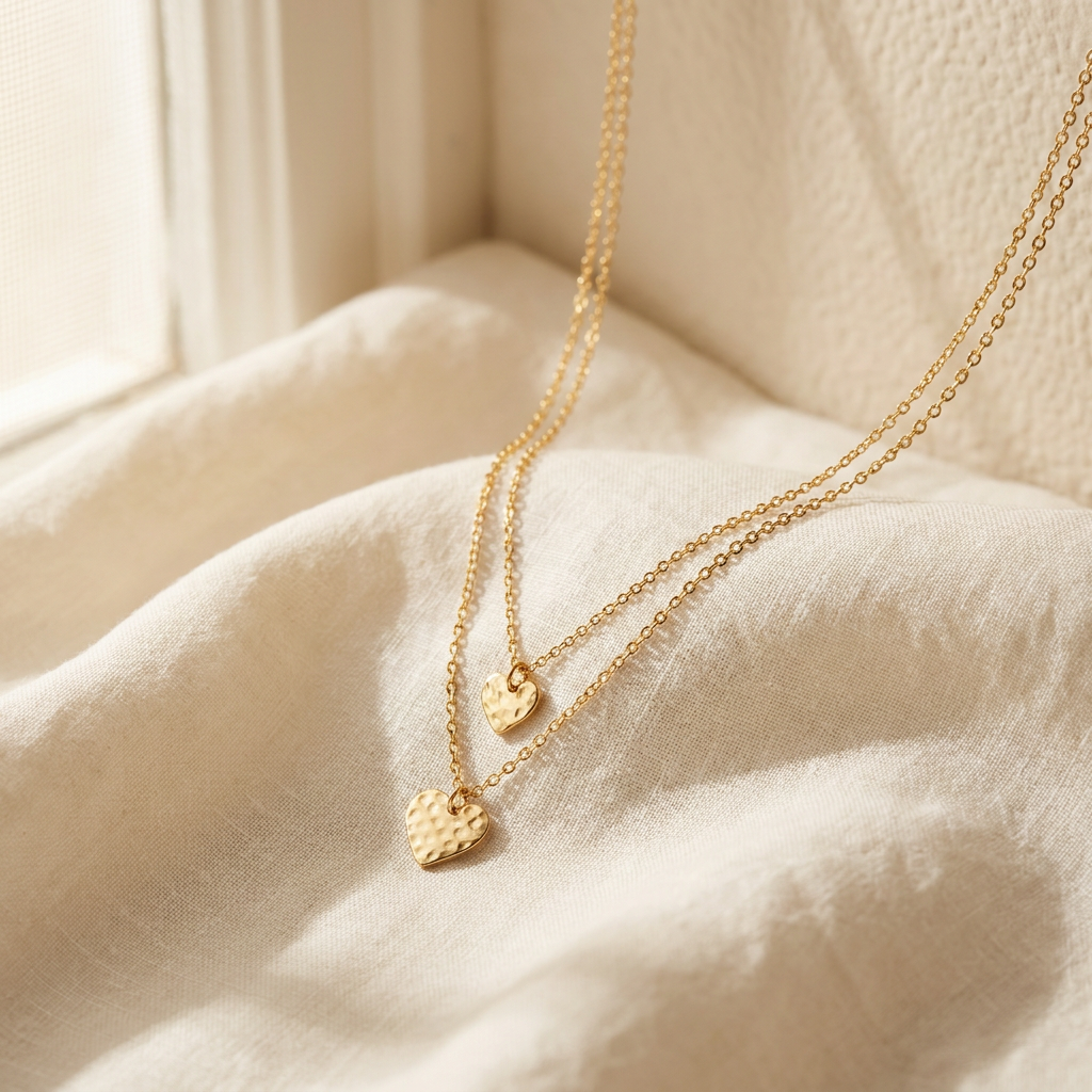 Collares de oro 316L