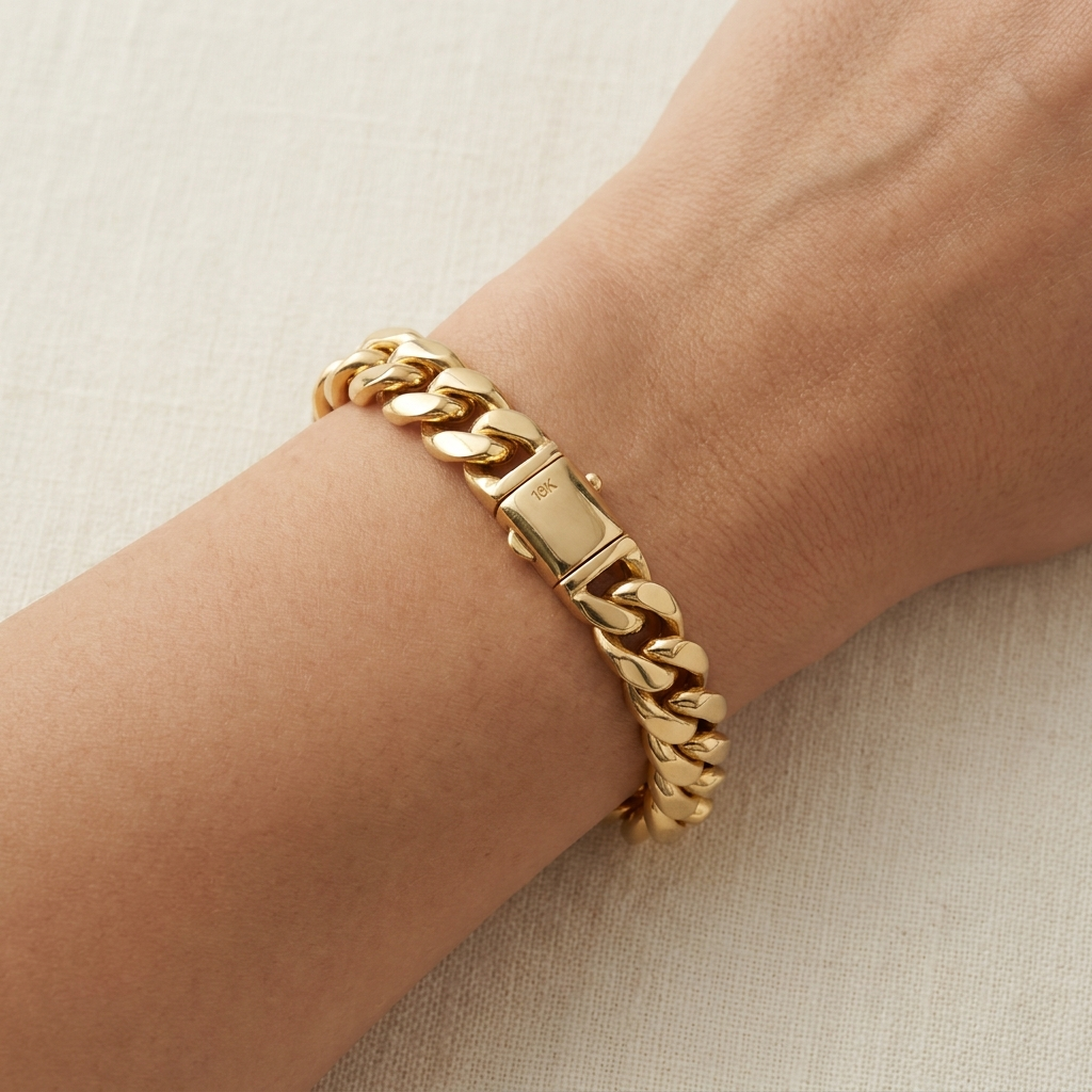 Pulseras de oro waterproof