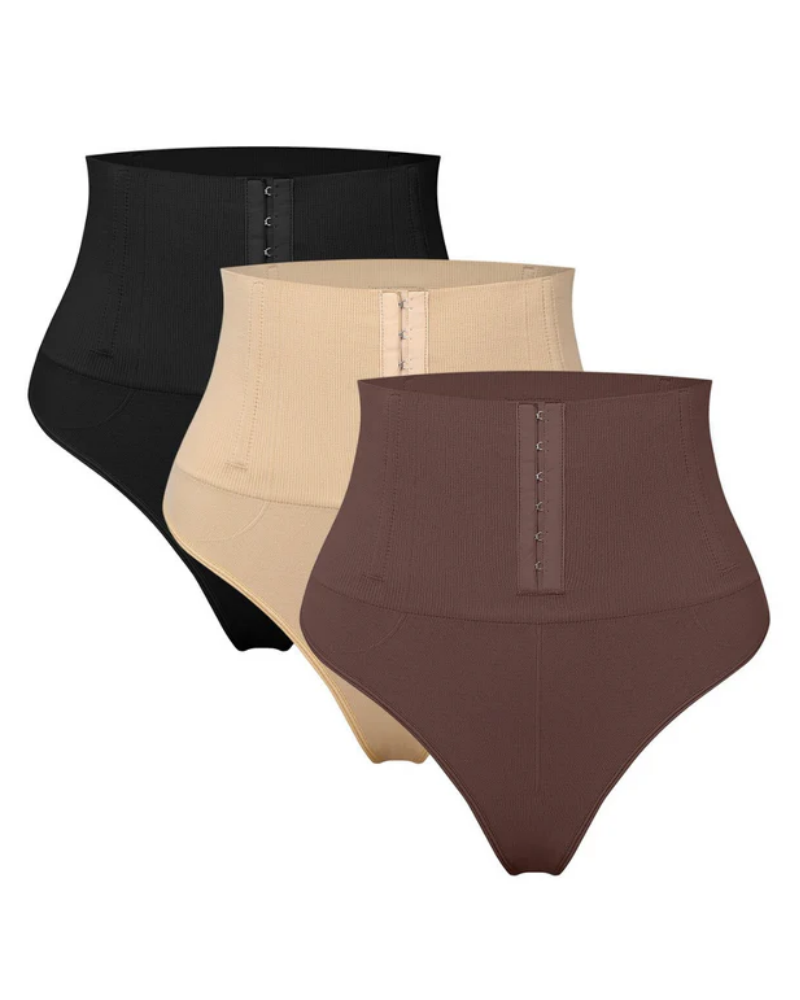 Braguita Faja Tanga Sin Costuras de Talle Alto