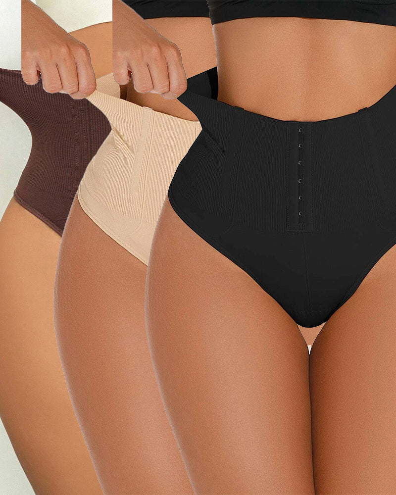 Braguita Faja Tanga Sin Costuras de Talle Alto