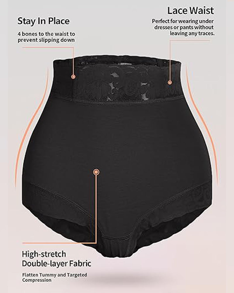 Braguita Faja de Encaje con Efecto Push Up en Glúteo