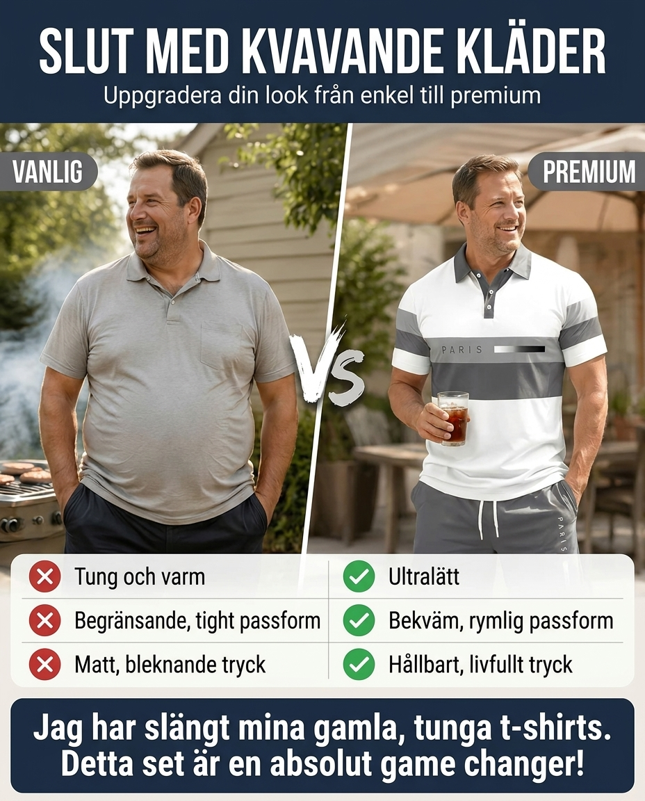 👕 2-teiliges Hemd- & Shorts-Set für Herren – bequem, atmungsaktiv & vielseitig für Sommer, Freizeit & Reisen ☀️🩳