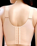 Sujetador Push Up Sin Aro con Laterales Anchos y Tirantes Regulables