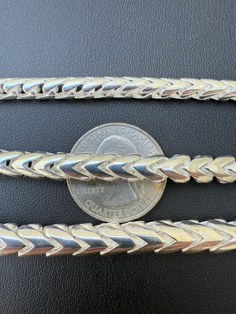 Round Franco Link Chain Necklace W. Box Lock - 925 Sterling Silver - 18"-30" - 5mm-7mm