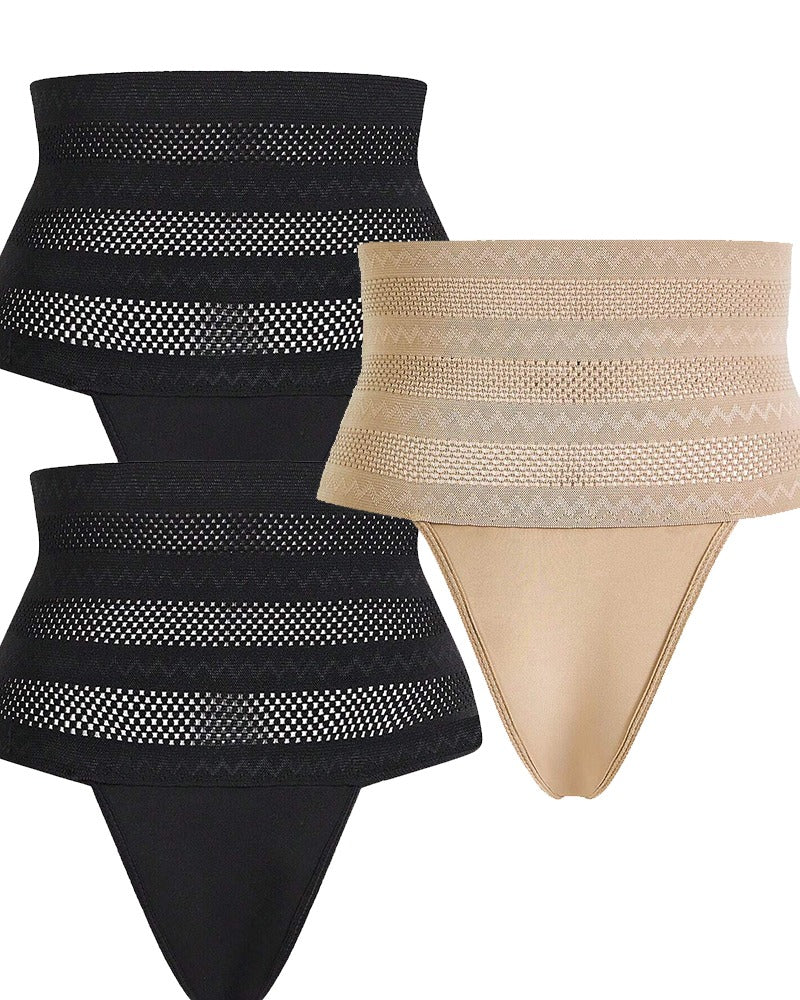 Braguita Faja Tanga de Talle Alto Transpirable – Control de Abdomen