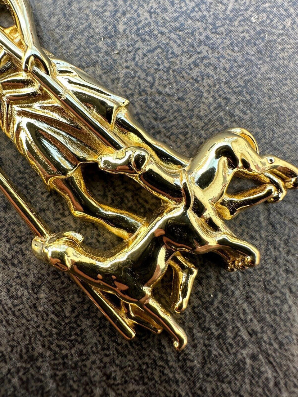 St Lazarus Plain Pendant - 14k Gold Vermeil 925 Silver - 3 Sizes 1.25"-3.25"