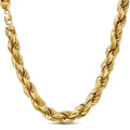 MONSTER Rope Chain Necklace - 14k Gold Vermeil 925 Sterling Silver - 20"-30" - 16.5mm