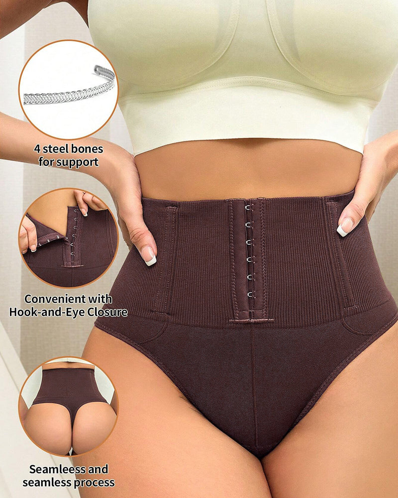 Braguita Faja Tanga Sin Costuras de Talle Alto