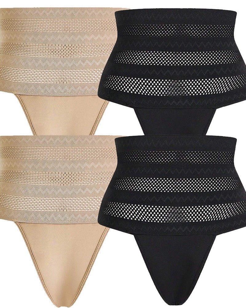 Braguita Faja Tanga de Talle Alto Transpirable – Control de Abdomen