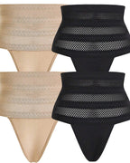Braguita Faja Tanga de Talle Alto Transpirable – Control de Abdomen