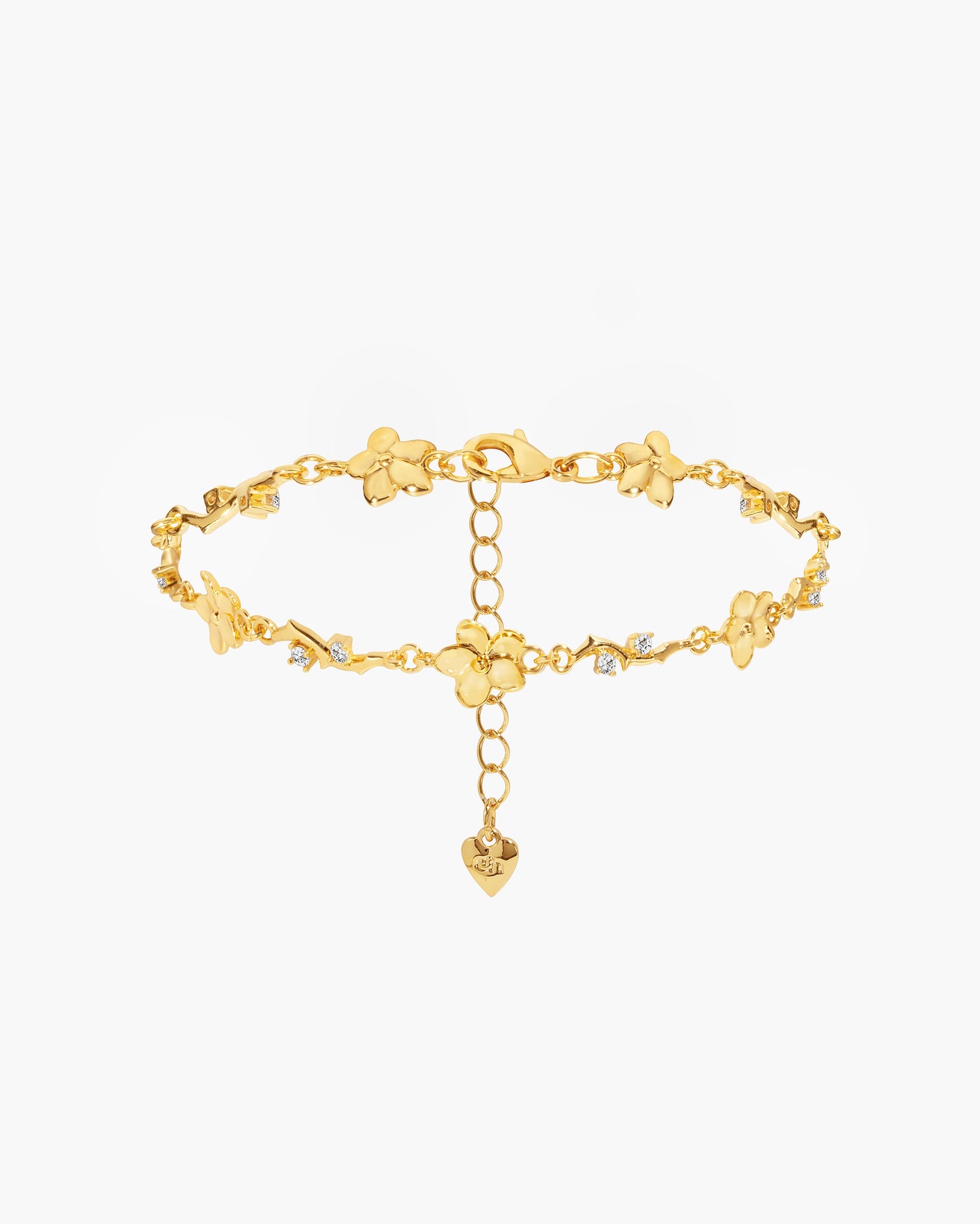 Pulsera floral de hiedra