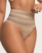 Braguita Faja Tanga de Talle Alto Transpirable – Control de Abdomen
