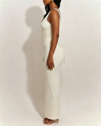 Vestido Largo con Corsé Moldeador Desmontable
