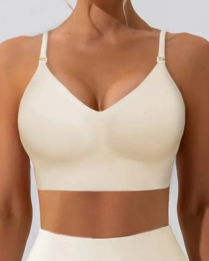 Sujetador Push Up Sin Costuras con Espalda en U