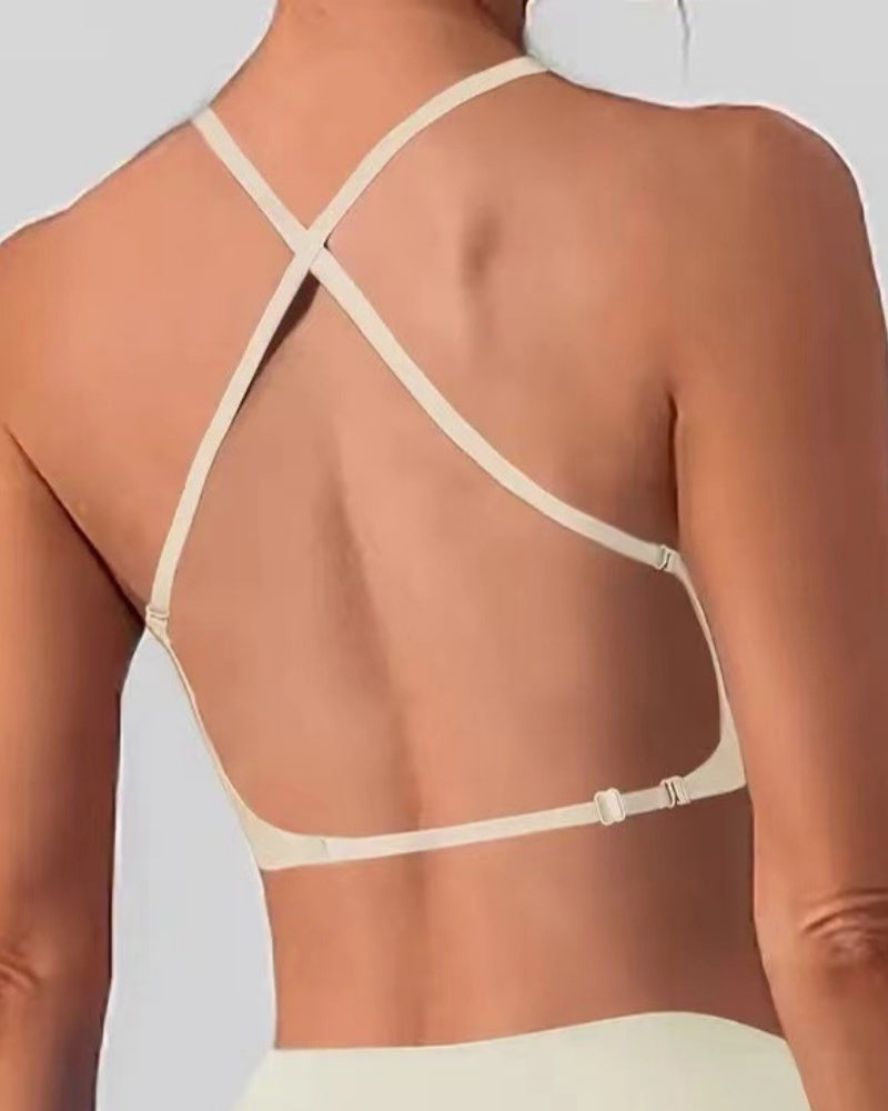 Sujetador Push Up Sin Costuras con Espalda en U