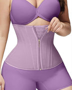 Faja Chaleco con Cremallera y 15 Varillas de Acero