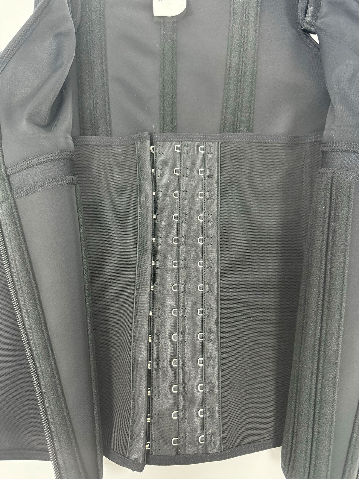 Faja Chaleco de Látex con Cremallera y Sujetador Integrado