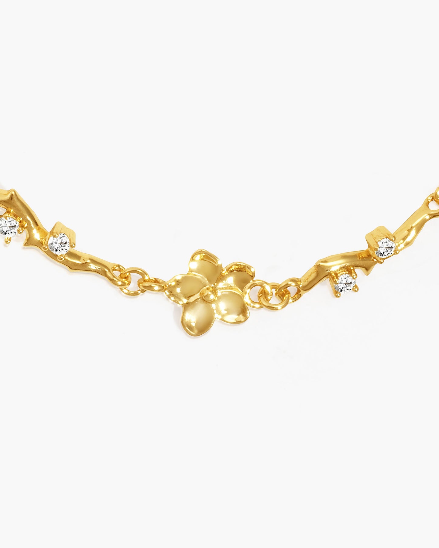 Pulsera floral de hiedra