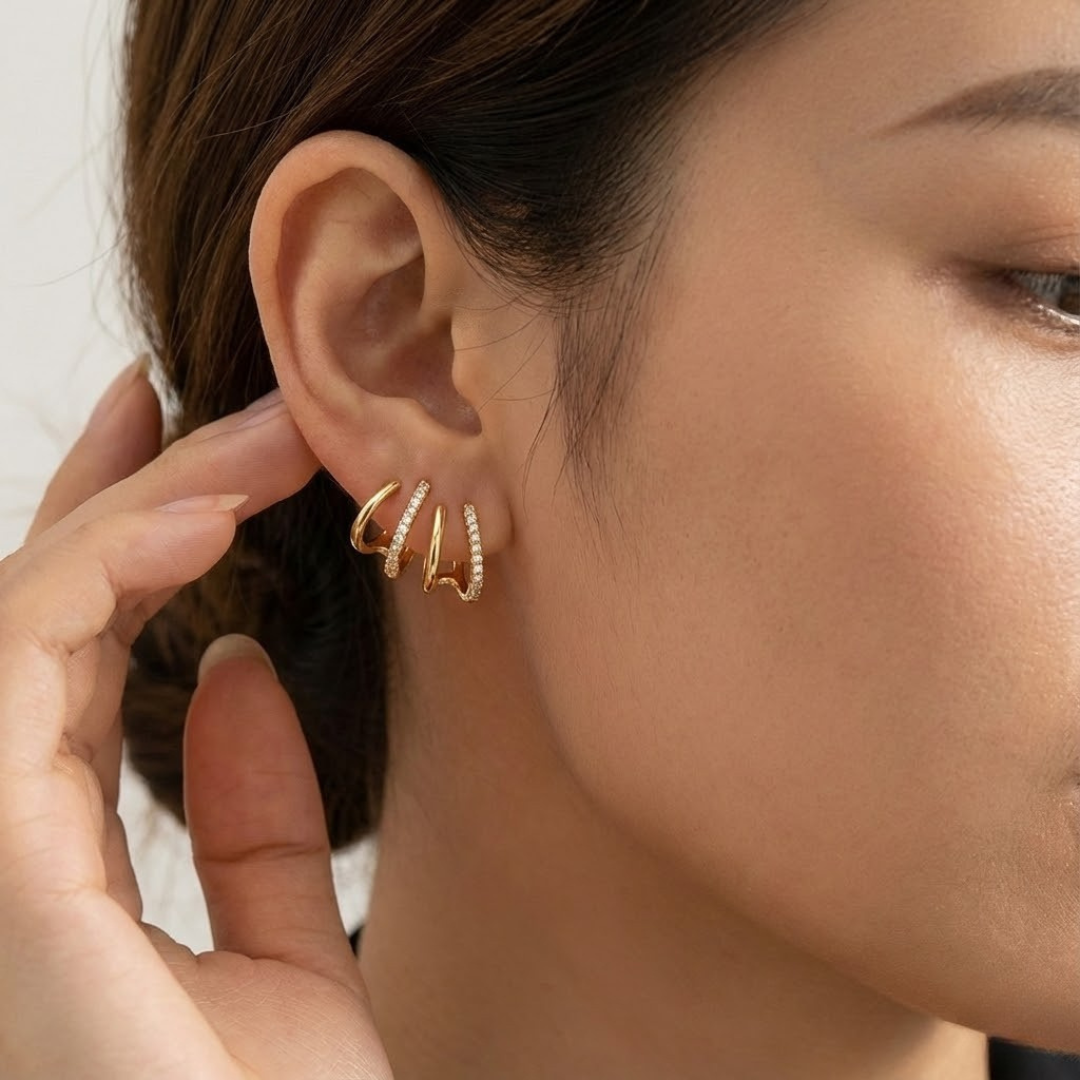 PROMO 2x1 PENDIENTES GARRA + 🎁 Pendientes Ópalo de regalo