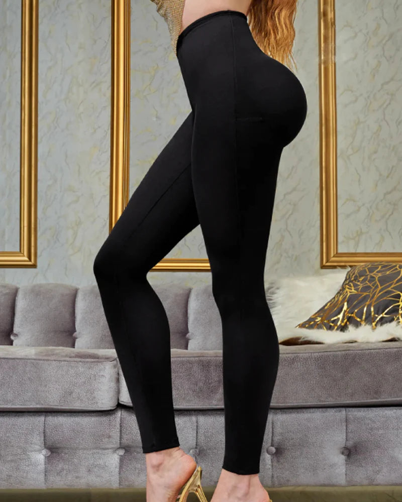 Leggings Moldeadores de Talle Alto con Efecto Push Up