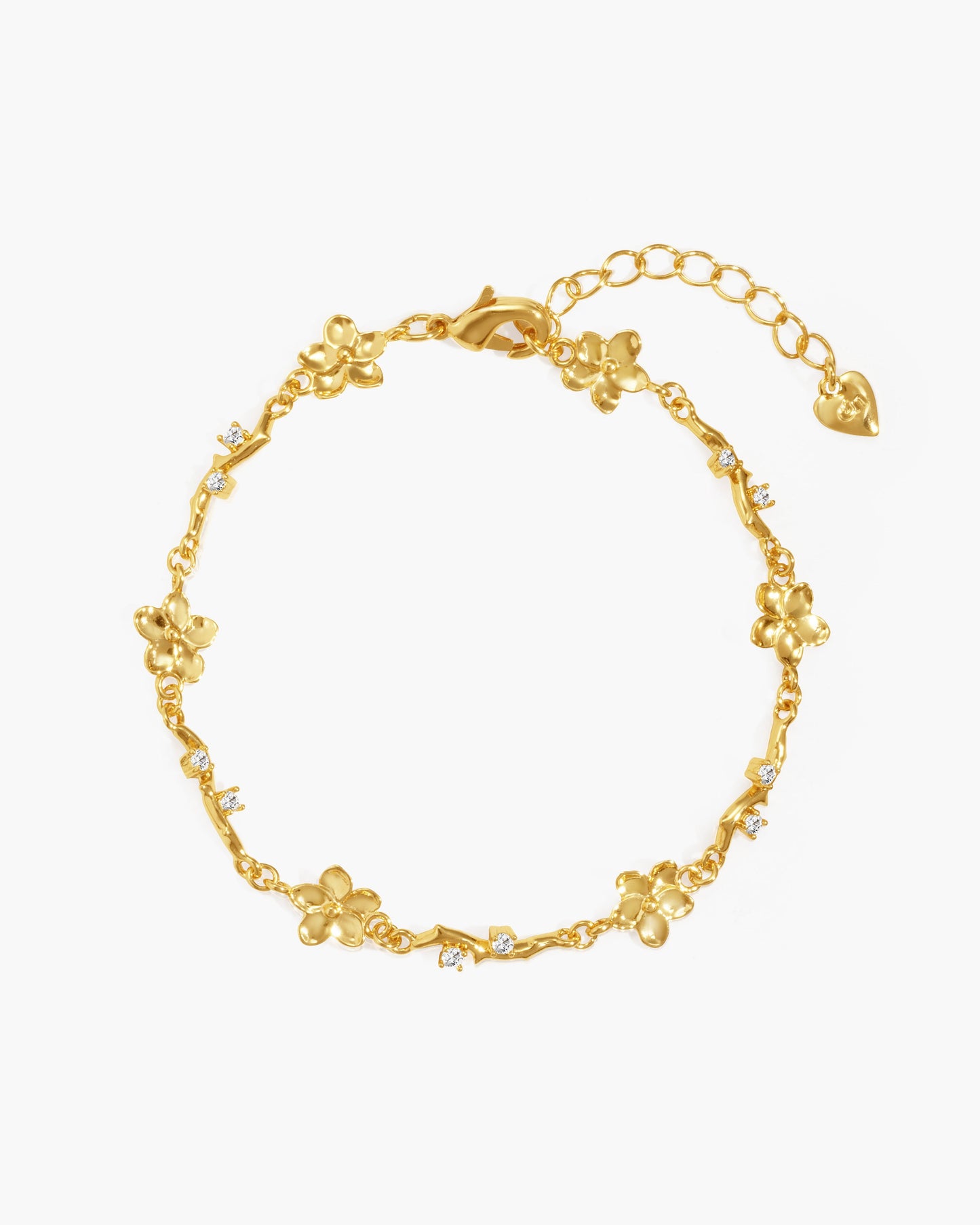 Pulsera floral de hiedra