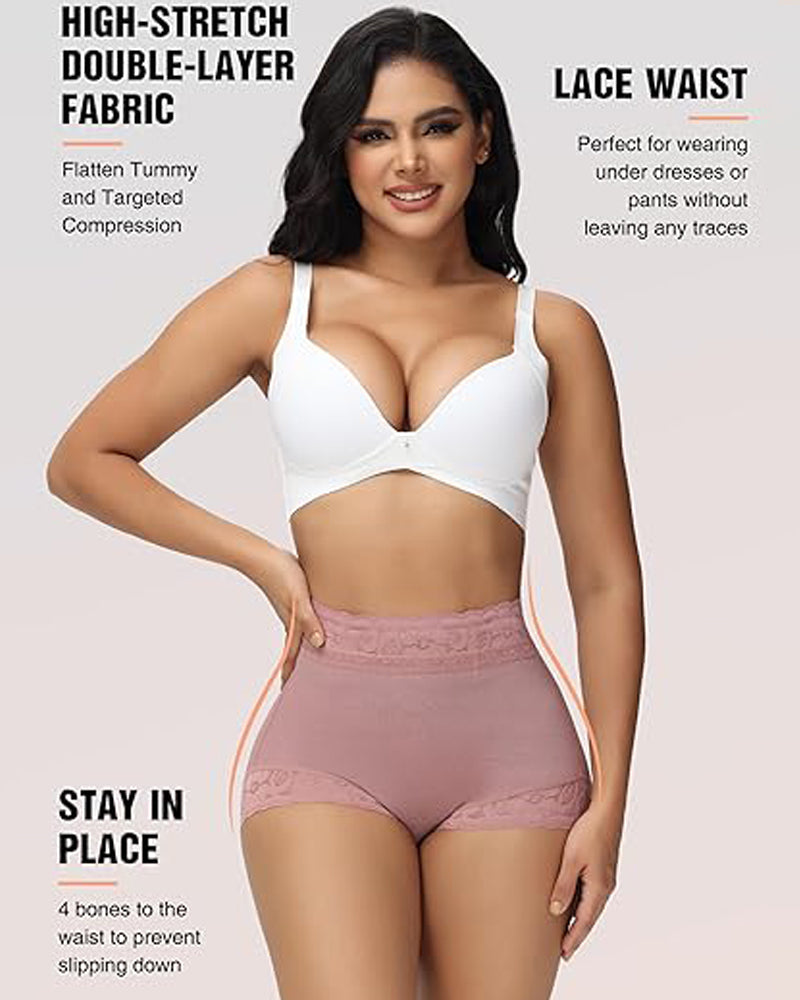 Braguita Faja de Encaje con Efecto Push Up en Glúteo