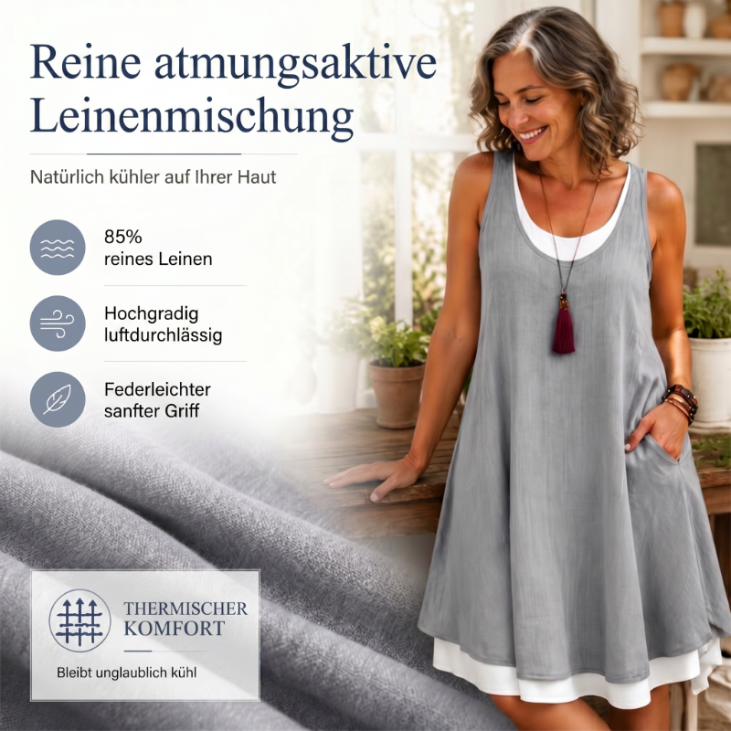 ✨Nyhet! Sommarlig lagerklänning utan axelband – 🔥Spara 50 % nu!
