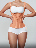 Faja Chaleco Reductora con Varillas de Acero y Tirantes Regulables