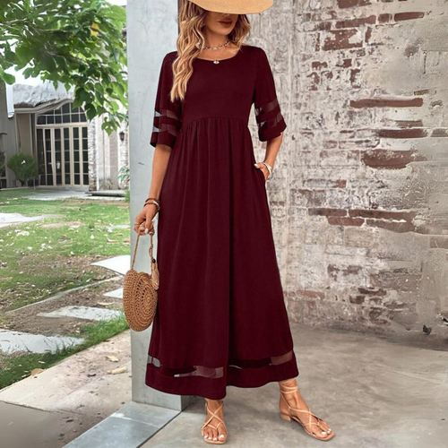 Auris – Vestido midi favorecedor