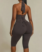 Conjunto Mono Capri con Corsé Moldeador Desmontable