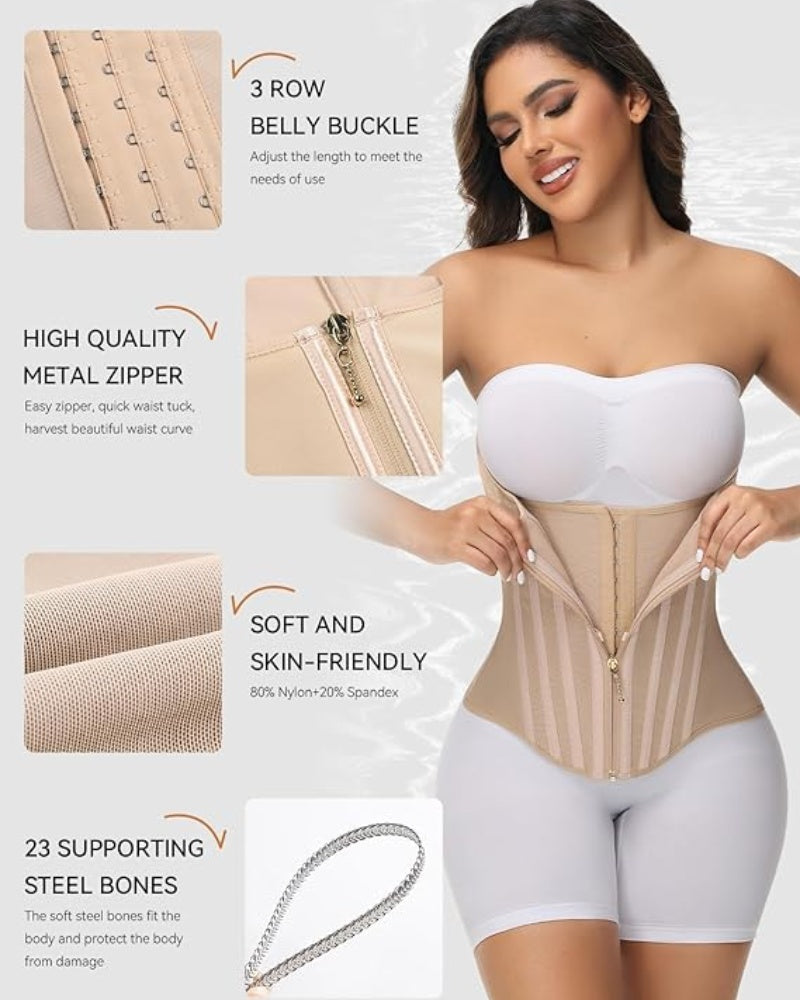 Faja Corsé Reductora con Varillas Curvas – Alta Compresión