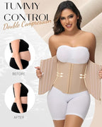 Faja Corsé Reductora con Varillas Curvas – Alta Compresión
