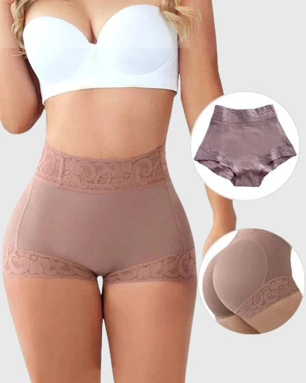 Braguita Faja de Encaje con Efecto Push Up en Glúteo