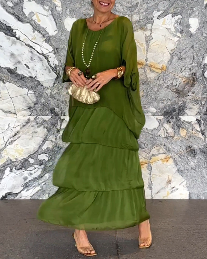 💕Venta caliente del día de la madre-Vestido flojo del estilo artístico--💕49% de descuento