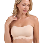 Sujetador Bandeau Ondulado