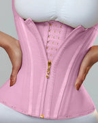 Faja Chaleco Reductora con Varillas de Acero y Tirantes Regulables