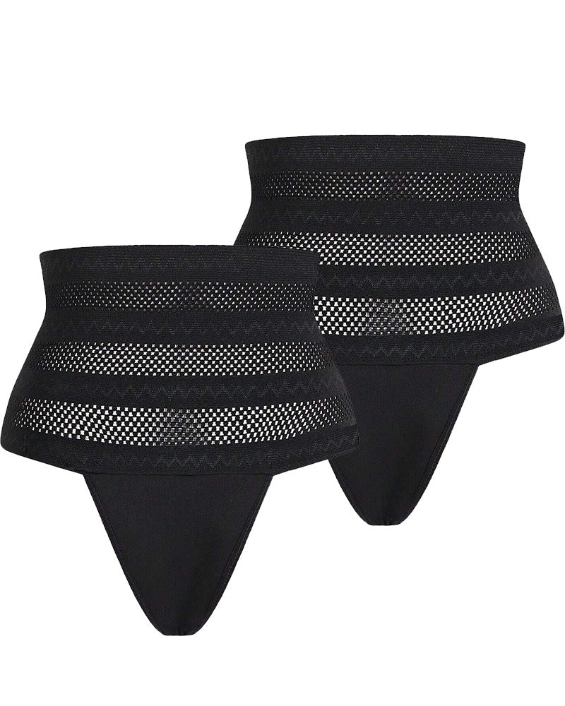 Braguita Faja Tanga de Talle Alto Transpirable – Control de Abdomen