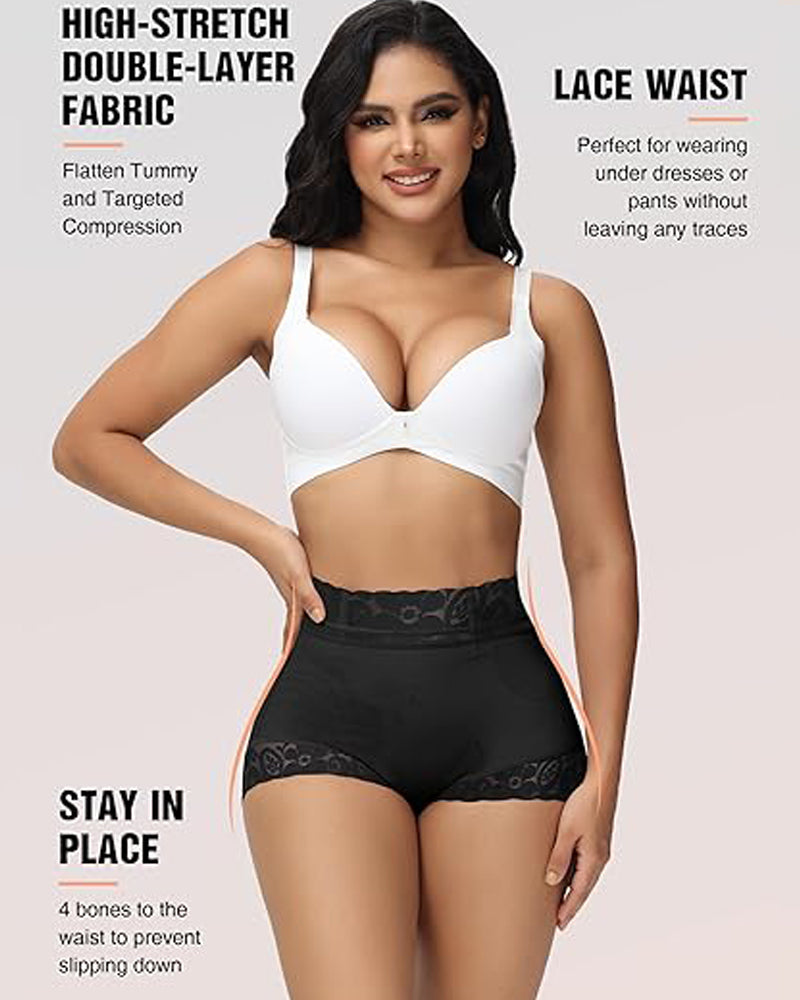 Braguita Faja de Encaje con Efecto Push Up en Glúteo