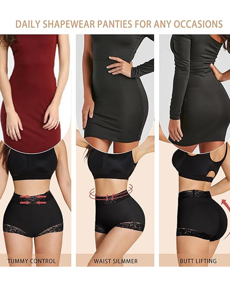 Braguita Faja de Encaje con Efecto Push Up en Glúteo