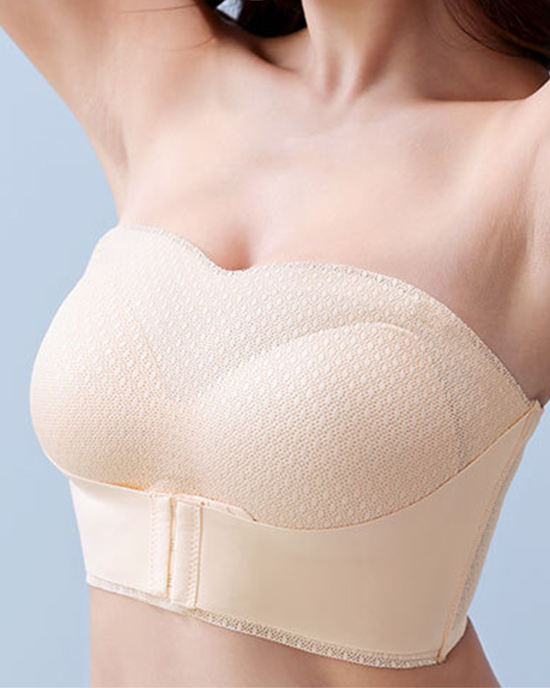 Sujetador Push Up Sin Tirantes con Cierre Frontal – Multiposición