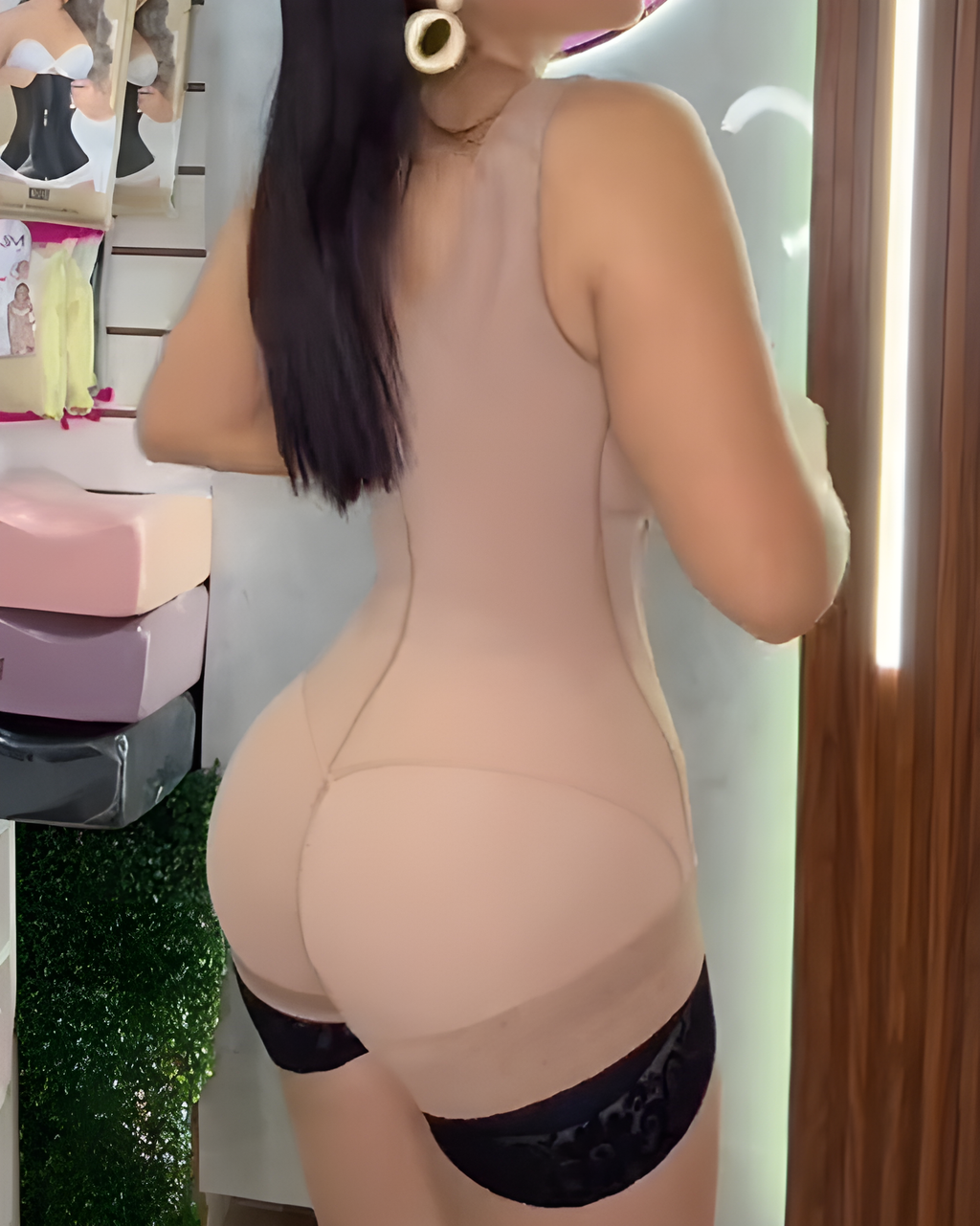 Faja Colombiana de Doble Compresión con Copa Completa