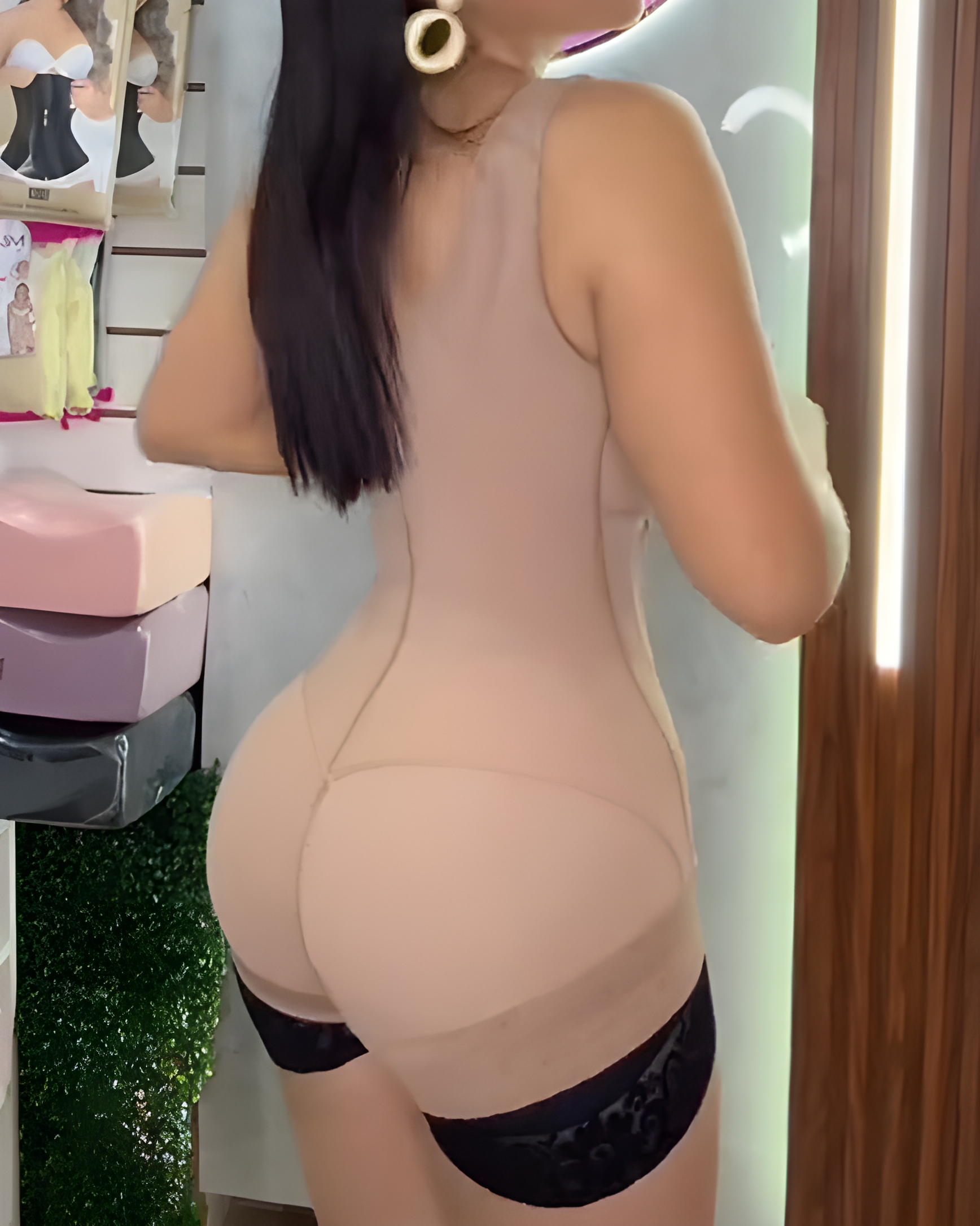 Faja Colombiana de Doble Compresión con Copa Completa