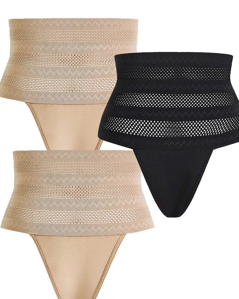 Braguita Faja Tanga de Talle Alto Transpirable – Control de Abdomen