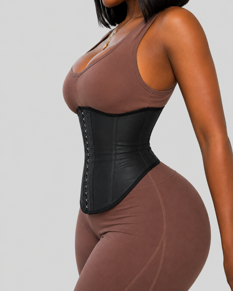 Cinturón Faja Reductor de Cintura Efecto Piel
