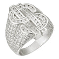 Cash Money Iced Out Ring - 925 Silver