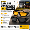 HD VISION - Gafas De Conducción 2x1 Dia Y Noche