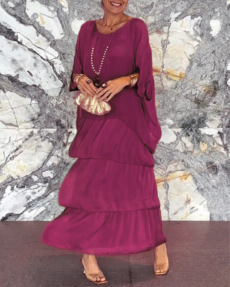 💕Venta caliente del día de la madre-Vestido flojo del estilo artístico--💕49% de descuento