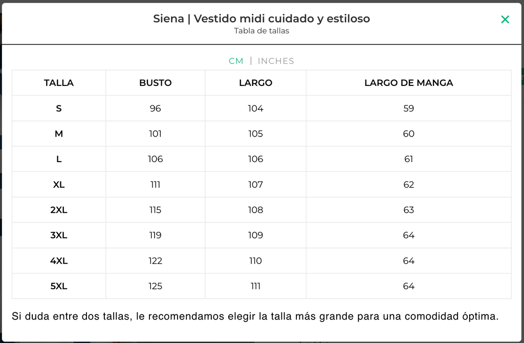 Siena | Vestido midi cuidado y estiloso