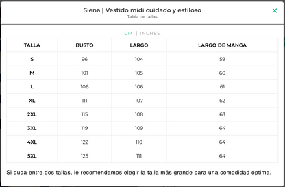 Siena | Vestido midi cuidado y estiloso
