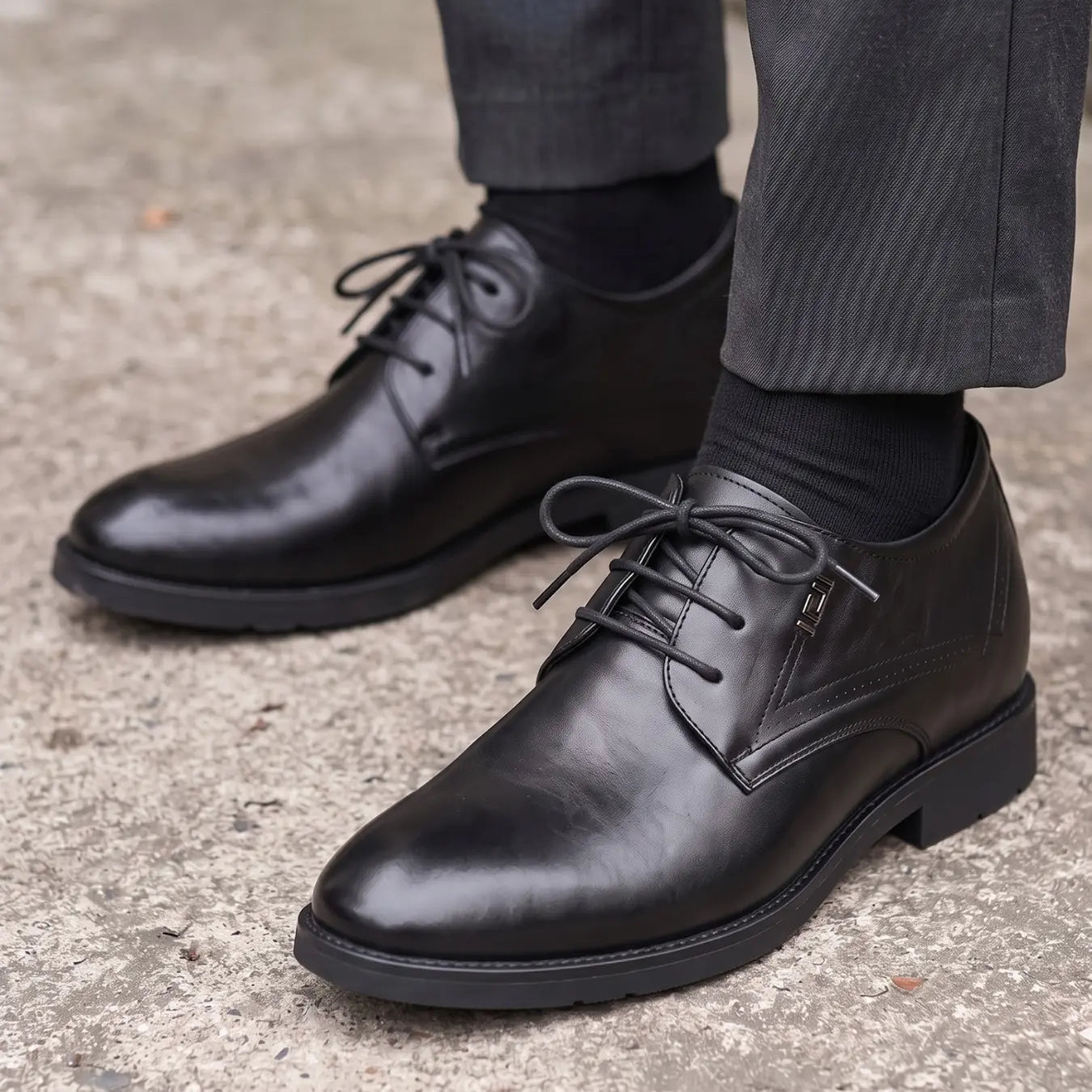 DUERO — Zapato de vestir con alza de 8 cm